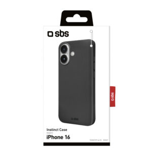 SBS Instinct Apple iPhone 16 dėklas - juodos spalvos - Image 3