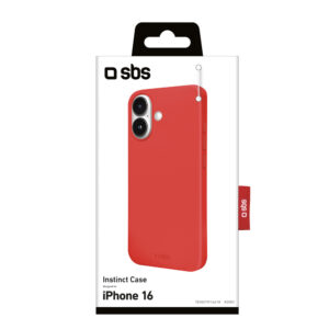SBS Instinct Apple iPhone 16 dėklas - Red - Image 2