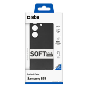 SBS Instinct Case for Samsung Galaxy S25 - juodos spalvos - Image 2