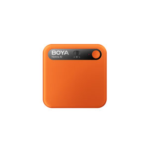 BOYA Notra Voice Recorder with AI Transcription - oranžinės spalvos - Image 4