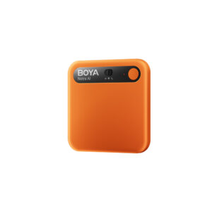 BOYA Notra Voice Recorder with AI Transcription - oranžinės spalvos - Image 2