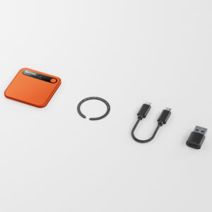 BOYA Notra Voice Recorder with AI Transcription - oranžinės spalvos - Image 9