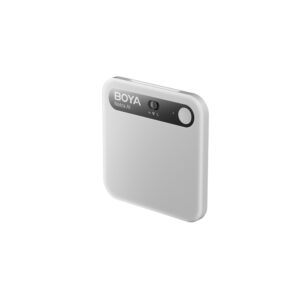 BOYA Notra Voice Recorder with AI Transcription - Silver - Image 2