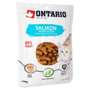 Ontario Lašišos (89%) maži pagaliukai 50g