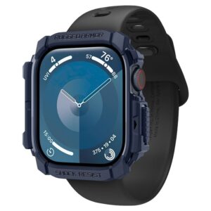 Spigen Rugged Armor, navy blue - Apple Watch 11/10 42mm
