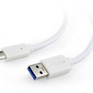 CABLE USB-C TO USB3 0.1M WHITE/CCP-USB3-AMCM-W-0.1M GEMBIRD