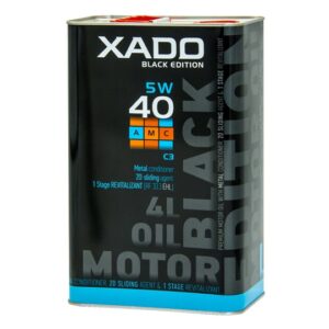 Variklio alyva XADO Atomic Oil 5W-40 C3 AMC Black Edition, 4L
