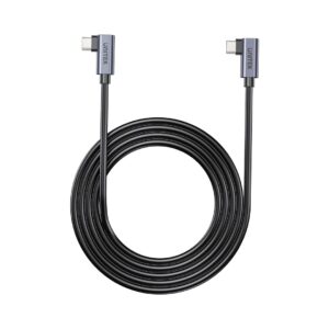 UNITEK C14147ABK01-0.5M - USB C 90°/90° PD 100W M/M 1M
