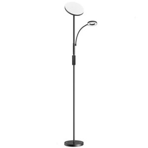 Double Floor Lamp with remote BlitzWill BWL-FL-0001, 36W juodos spalvos