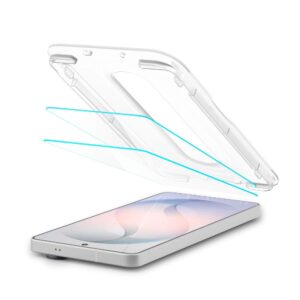 Apsauginis stiklas Spigen GLAS.TR "EZ FIT PRO AC" ANTI REFLECTION 2-pack Samsung Galaxy S26 Clear - Image 2
