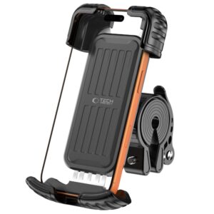 Tech-Protect V7 UNIVERSALUS DVIRAČIO IR MOTOCIKLO LAIKIKLIS JUODAS - Image 2