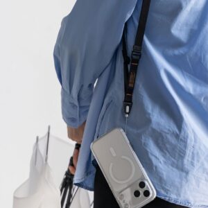 Ringke LANYARD DIRŽELIS PER PETĮ juodos spalvos - Image 3