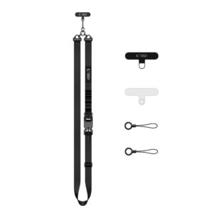 Tech-Protect C9S ROPE CROSSBODY JUODAS - Image 3