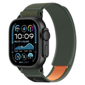 Tech-Protect Elite Elite Apple Watch 8 / 9 / 10 / 11 / SE / Ultra (44 / 45 / 46 / 49 mm) ŽALIAS/ORANŽINIS - Image 2