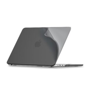 Tech-Protect SoftShell Apple MacBook PRO 16 M1-M5 / M5 PRO / M5 PRO MAX 2021-2026 MATINIS juodos spalvos - Image 2