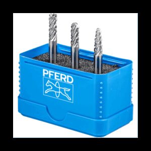 3-jų dalių HM frezų rinkinys PFERD Allround 1406 6mm