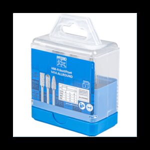 3-jų dalių HM frezų rinkinys PFERD Allround 1414 12mm - Image 2