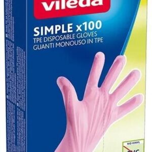 Vileda Multi Latex 100 Vienkartinės pirštinės Rusvai gelsvas Lateksas 100 vnt - Image 2