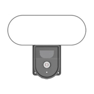 Smart outdoor WiFi camera with Gosund IPC3 floodlight, IP65 Tuya - Image 3