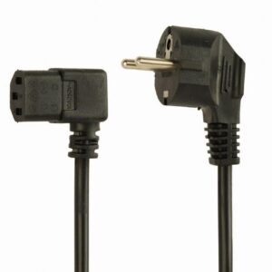 CABLE POWER ANGLED VDE 1.5M/PC-186A-VDE1B-1.5M GEMBIRD