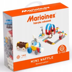 „Marioinex Mini Waffle“ konstruktoriaus rinkinys Nr. 3, 140 dalių