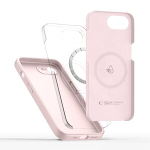 Tech-Protect SILICONE MagSafe Apple iPhone 16E / 17E PINK PEARL - Image 3