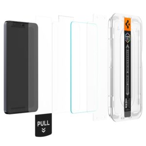 Apsauginis stiklas Spigen GLAS.TR "EZ FIT PRO AC" ANTI REFLECTION 2-pack Samsung Galaxy S26 Clear - Image 3