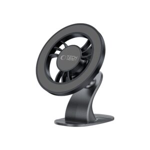 Tech-Protect N56 MAGNETINIS MagSafe 3M AUTOMOBILINIS LAIKIKLIS ANT PRIETAISŲ SKYDELIO IR ORO VENTILIACIJOS ANGOS JUODAS - Image 3