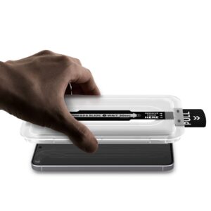 Grūdintas stiklas Spigen GLAS.TR "EZ FIT PRO" 2-PACK GALAXY A57 5G SKAIDRUS - Image 3