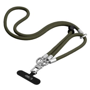 Tech-Protect C10S ROPE CROSSBODY & WRIST ALYVŲ ŽALUMO/TITANO SPALVOS - Image 4