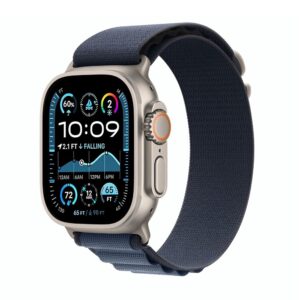 Tech-Protect NYLON PRO APPLE WATCH 8 / 9 / 10 / 11 / SE / ULTRA (44 / 45 / 46 / 49 MM) TAMSIAI MĖLYNA / MĖLYNA - Image 3