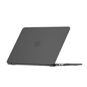 Tech-Protect SoftShell Apple MacBook AIR 13 M2-M5 2023-2026 MATINIS juodos spalvos - Image 3