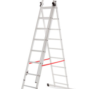 AWTOOLS ALIUMININĖ KOPĖČIOS BASIC 3x11 PAKOPŲ 150kg