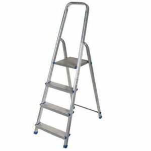 AWTOOLS ALIUMINĖS KOPEČIOS 150kg 4 PAKOPŲ LAISVAI STATOMOS