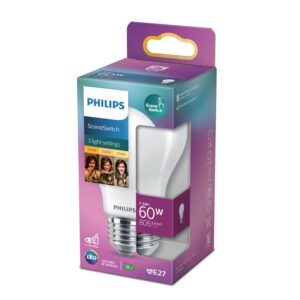 Lemputė Philips LED, A-type, E27, 6,5 W, 80–806lm,2200–2700K - Image 2