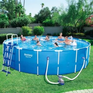 Karkasinis baseinas BESTWAY 56706, 366×76 cm, mėlynas - Image 3