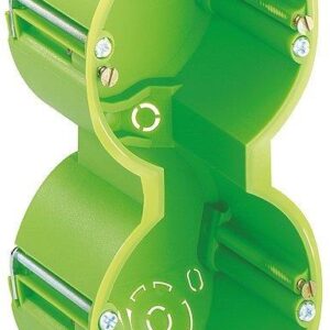 Montavimo dėžutė dvivietė Spelsberg, 68 × 50 mm, su varžtais