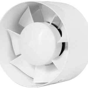 Kanalinis ventiliatorius EUROPLAST EK125T, su laikmačiu