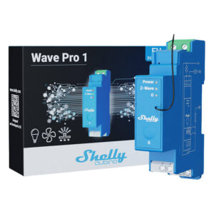 Shelly Qubino Pro 1 DIN rail Relay, 1-channel, Z-Wave - Image 3
