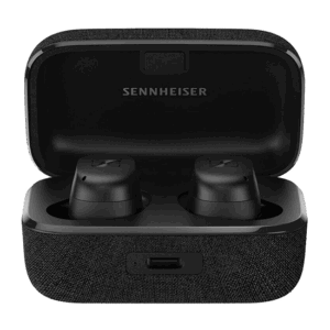 Ausinės Sennheiser Momentum True Wireless 3 - juodos spalvos