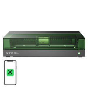 2-in-1 laser engraving machine xTool S1 40W All-in-One Kit juodos spalvos
