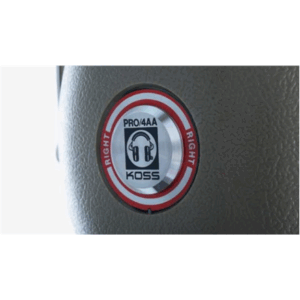 Koss | Headphones | PRO4AA | Wired | On-Ear | Titanium/Black - Image 4