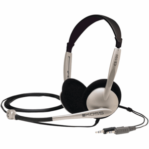 Koss | Headphones | CS100 | Wired | On-Ear | Microphone | Black/Gold - Image 2