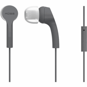 Koss | Headphones | KEB9iGRY | Wired | In-ear | Microphone | Gray - Image 2