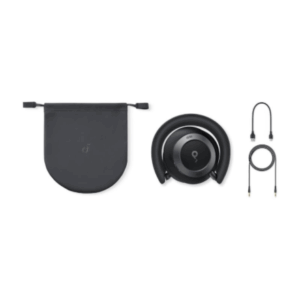 Anker Soundcore | Foldable Headphones | Space One Pro | Bluetooth | Over-ear | Microphone | Jet Black | Wireless - Image 5