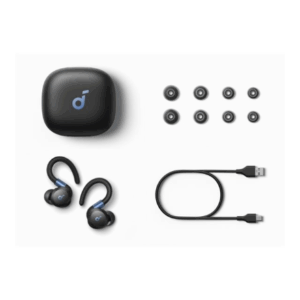 Anker Soundcore | Wireless Earbuds | Sport X20 Earhook | Bluetooth | In-Ear | Microphone | Black | Wireless - Image 4