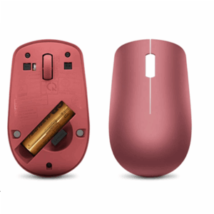 Lenovo | Wireless Mouse | 530 | Wireless | Wireless mouse | 2.4 GHz Wireless via Nano USB | Cherry Red - Image 4