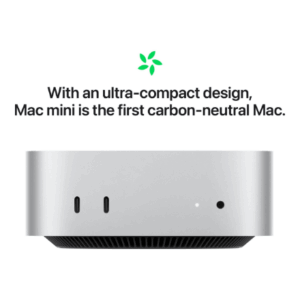 Apple Mac | Mini | Desktop | Apple M4 | Internal memory 16 GB | Solid-state drive capacity 512 GB | No Optical Drive | Keyboard language No keyboard | macOS - Image 8