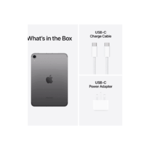Apple iPad mini | 8.3 " | Space Gray | Liquid Retina | 2266 x 1488 pixels | A17 Pro | 256 GB | 256 GB | Wi-Fi | Front camera | 12 MP | Rear camera | 12 MP | Bluetooth | 5.3 | iOS | Warranty 12 month(s) - Image 5