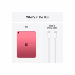 Apple | iPad Air Wi-Fi + Cellular | 11 " | Pink | IPS, Liquid Retina | 2360 x 1640 pixels | Apple A16 | 128 GB | 3G | 4G | 5G | Wi-Fi | Front camera | 12 MP | Rear camera | 12 MP | Bluetooth | 5.3 | iPadOS | USB-C charging cable - Image 5